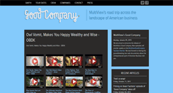 Desktop Screenshot of goodcompany.tv