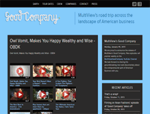 Tablet Screenshot of goodcompany.tv